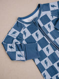 Load image into Gallery viewer, Bamboo Zip Romper | Ocean Bolts
