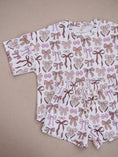 Load image into Gallery viewer, Shorts Set | Mocha Bows
