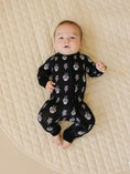 Load image into Gallery viewer, Bamboo Zip Romper | Skelly Vibes
