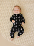 Load image into Gallery viewer, Bamboo Zip Romper | Skelly Vibes
