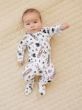 Load image into Gallery viewer, Bamboo Zip Romper | Sk8er
