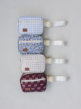 Load image into Gallery viewer, Tan Gingham Mini Fanny Pack
