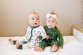 Load image into Gallery viewer, All Spruced Up Bamboo Zippy Romper
