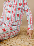 Load image into Gallery viewer, Bamboo Two Piece Set | Retro Candy Cane
