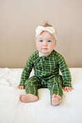 Load image into Gallery viewer, All Spruced Up Bamboo Zippy Romper
