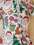 Load image into Gallery viewer, Bamboo Zip Romper | Christmas Vibes
