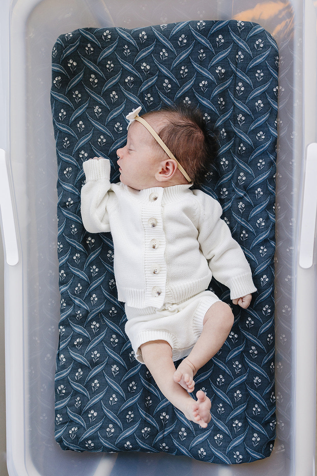 White Knit Bloomer Set
