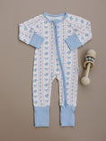 Load image into Gallery viewer, Bamboo Zip Romper | Whimsy Bloom
