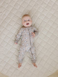 Load image into Gallery viewer, Bamboo Zip Romper | Latte Bolts
