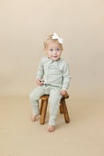 Load image into Gallery viewer, Solid Ribbed Bamboo Zippy Romper - more colors
