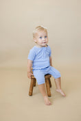 Load image into Gallery viewer, Solid Ribbed Bamboo Shorty Romper  - more colors
