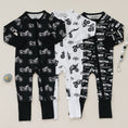 Load image into Gallery viewer, Bamboo Zip Romper | Monster Blaze
