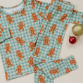 Load image into Gallery viewer, Bamboo Two Piece Set | Gingerbread Gingham
