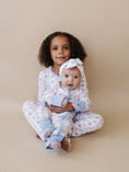 Load image into Gallery viewer, Bamboo Zip Romper | Whimsy Bloom
