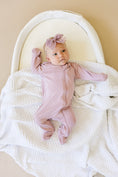 Load image into Gallery viewer, Bamboo Footed Bamboo Zippy Pajamas
