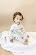 Load image into Gallery viewer, Snugglesaurus Bamboo Zippy Pajamas *9-12 months left
