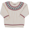 Load image into Gallery viewer, Cream Fair Isle Sweater
