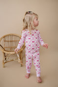 Load image into Gallery viewer, Bamboo Two Piece Set | Pink Butterfly
