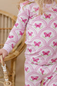 Load image into Gallery viewer, Bamboo Two Piece Set | Pink Butterfly
