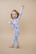 Load image into Gallery viewer, Bamboo Two Piece Set | Blue Bow
