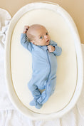 Load image into Gallery viewer, Bamboo Footed Bamboo Zippy Pajamas
