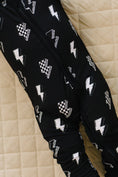 Load image into Gallery viewer, Bamboo Zip Romper | Ink Bolts
