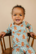 Load image into Gallery viewer, Bamboo Two Piece Set | Gingerbread Gingham
