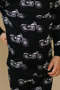Load image into Gallery viewer, Bamboo Two Piece Set | Born to Ride Black
