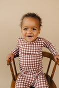 Load image into Gallery viewer, Bamboo Two Piece Set | Chocolate Gingham

