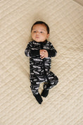 Load image into Gallery viewer, Bamboo Zip Romper | Race Cars
