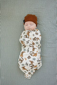 Load image into Gallery viewer, Outlaw Cowboy Ribbed Bamboo Stretch Swaddle
