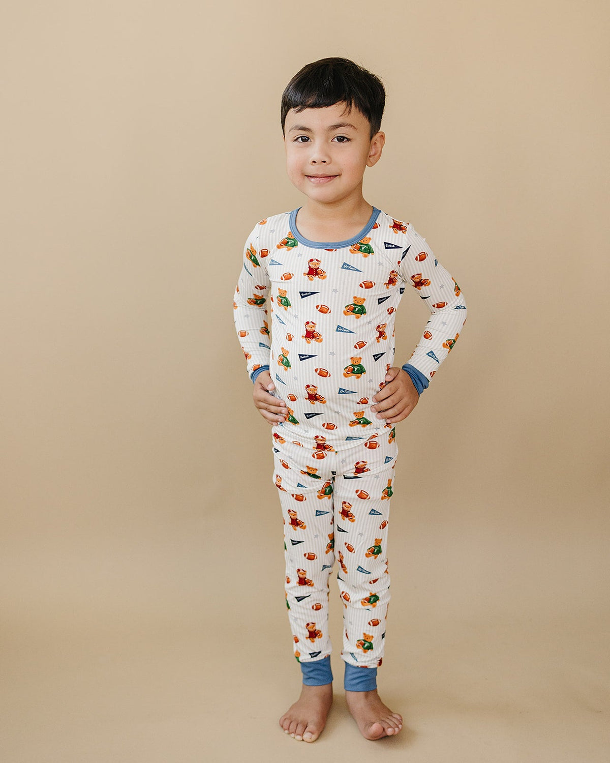 Bamboo Two Piece Set | Touchdown Teddy