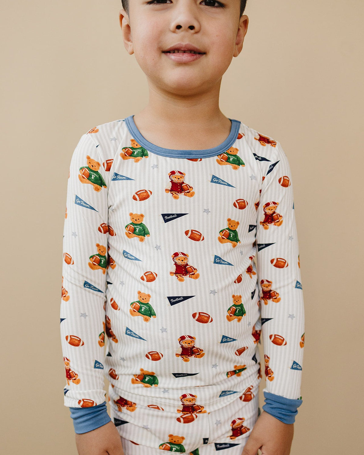 Bamboo Two Piece Set | Touchdown Teddy
