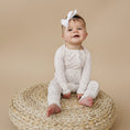 Load image into Gallery viewer, Tiny Tulips Bamboo Zippy Pajamas
