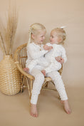 Load image into Gallery viewer, Vintage Blooms Bamboo Zippy Pajamas
