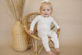 Load image into Gallery viewer, Vintage Blooms Bamboo Zippy Pajamas
