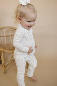 Load image into Gallery viewer, Vintage Blooms Bamboo Zippy Pajamas
