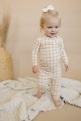 Load image into Gallery viewer, Pumpkin Plaid 2pc Bamboo Pajamas
