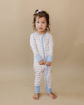 Load image into Gallery viewer, Bamboo Zip Romper | Whimsy Bloom
