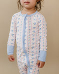 Load image into Gallery viewer, Bamboo Zip Romper | Whimsy Bloom

