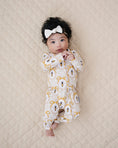 Load image into Gallery viewer, Bamboo Zip Romper | Honey Bee
