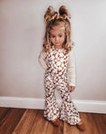 Load image into Gallery viewer, Andi Pleated Bell Bottom Jumpsuit - Flower Child
