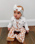 Load image into Gallery viewer, Andi Pleated Bell Bottom Jumpsuit - Flower Child
