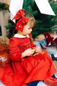 Load image into Gallery viewer, SARAH RUBY SMOCKED DRESS
