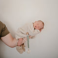 Load image into Gallery viewer, Linen Pacifier Clip 2-Pack
