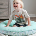 Load image into Gallery viewer, Basil Mint Floor Cushion
