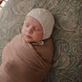 Load image into Gallery viewer, Ribbed Baby Bonnet
