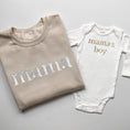 Load image into Gallery viewer, Mama and Mama’s Boy Matching Outfits | Embroidered Mother Son Set
