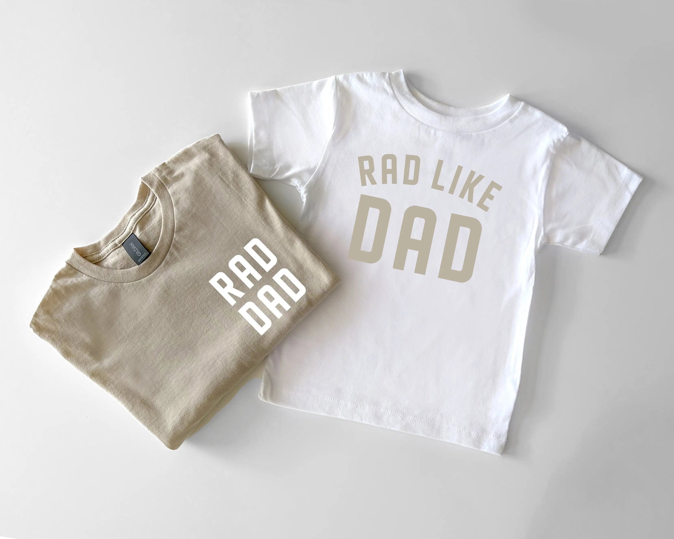 Rad Dad Matching T-Shirts and Baby Outfits