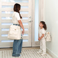 Load image into Gallery viewer, Signature Diaper Bag Pearl White
